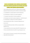  ACTUAL  ATI  PEDIATRICS  EXAM   &vert;2025-2026  LATEST UPDATED&vert; REAL EXAM  COMPLETE QUESTIONS AND ANSWERS &vert; 100&percnt; RATED CORRECT &vert; 100&percnt; VERFIED &vert; ALREADY GRADED A&plus;
