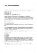 TMC Exam Questions NEWEST 2025&sol;2026 ACTUAL EXAM COMPLETE QUESTIONS AND CORRECT DETAILED ANSWERS &lpar;VERIFIED ANSWERS&rpar; &vert;ALREADY GRADED A&plus;&vert;&vert;BRAND NEW&excl;&excl;