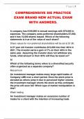 COMPREHENSIVE SIE PRACTICE  EXAM BRAND NEW ACTUAL EXAM  WITH ANSWERS&period;