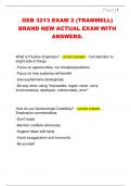 GEB 3213 EXAM 2 &lpar;TRAMMELL&rpar;  BRAND NEW ACTUAL EXAM WITH  ANSWERS&period;