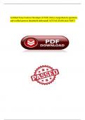  Certified Texas Contract Developer &lpar;CTCD&rpar; &lpar;2025&rpar; comprehensive questions and verified answers &lpar;detailed & elaborated&rpar; ACTUAL EXAM 2025 TEST&excl;&excl;