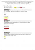 EDCO820 Marital & Family Quiz&colon; Assessing Problems&colon; Safety&comma; Pathologies&comma; and Diagnoses Scored 45 out of 50 2025 new update Liberty University