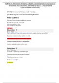 EDCO820&colon; Assessment in Marital & Family Counseling Quiz&colon; Early Stages of Assessment and Establishing Boundaries scored 42&period;5 out of 50 with corrections Liberty University