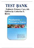 Test Bank for Pediatric Primary Care&comma; 6th Edition by Dawn Lee Garzon Maaks&comma; Catherine E&period; Burns &comma; Ardys M&period; Dunn&comma; Margaret All Chapters&vert; ISBN&colon;9780323243384&vert; Complete Guide A&plus;