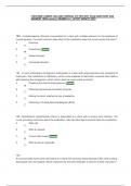 CONCORDE CAREER COLLEGES NURSING 270 HESI EXIT EXAM QUESTIONS AND ANSWERS 100&percnt; correct&vert; GRADED A&plus;&vert; LATEST UPDATE 2025&sol;2026