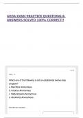 AODA EXAM PRACTICE QUESTIONS & ANSWERS SOLVED 100&percnt; CORRECT&excl;&excl;