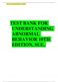 Test Bank For Abnormal Child and Adolescent Psychology&comma; DSM-5 Update 8th Edition By Rita