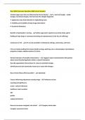 Nurs 3001 Final exam Questions AND Correct Answers