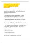 RN HESI Exit V5 Exam &ndash; Latest 2025 Questions and Answers &ndash; Complete and Graded A&plus;