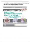Test Bank For Illustrated Dental Embryology Histology and Anatomy 5th Edition