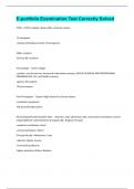 E-portfolio Examination Test Correctly Solved
