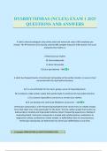DYSRHYTHMIAS &lpar;NCLEX&rpar; EXAM 1 2025 QUESTIONS AND ANSWERS