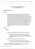 WGU D353 Task 1 With Complete Solutions 2025 