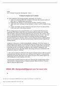 WGU D353 Task 2 With Complete Solutions 2025 