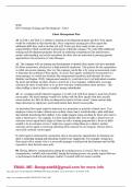 WGU D353 Task 3 With Complete Solutions 2025 