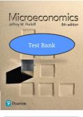 Test bank for microeconomics 8th edition by jeffrey m perloff&comma; study guide