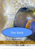 Test Bank for Introduction To Marine Biology 4th Edition Karleskint&period; Chapter 1-20&comma; study guide