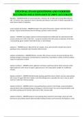 CP2 FINAL EXAM QUESTIONS AND VERIFIED ACCURATE SOLUTION &vert;GET IT 100&percnt; ACCURATE