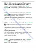 BCHM 4360 Questions and Verified Answers&comma; 100- Score Guarantee Pass &lpar;Latest 2025&rpar;&period;