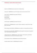 NUR 208 Quiz 1 Questions With Complete Solutions