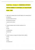 IAAO Test &ndash; Version 3 &ndash; 100&percnt; GUARANTEED PASS WITH VERIFIED & CORRECT ANSWERS &vert;&vert; 2025 EDITION