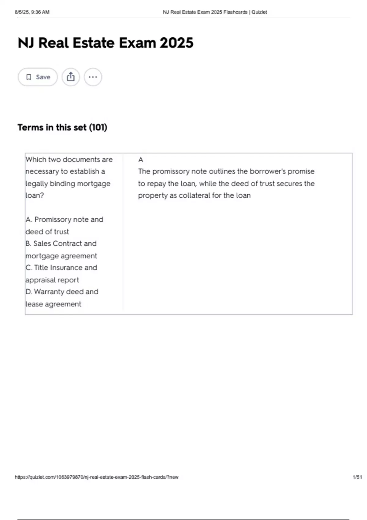 NJ Real Estate Exam 2025 Questions And Answers 2025 ,2026