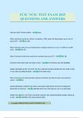 FCIC NCIC TEST EXAM 2025 QUESTIONS AND ANSWERS