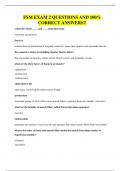 FSM EXAM 2 QUESTIONS AND 100&percnt; CORRECT ANSWERS&excl;&excl;