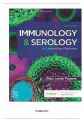 TEST BANK FOR Immunology & Serology in Laboratory Medicine 7th TEdition by Mary Louise Turgeon ISBN:978-0323711937 COMPLETE GUIDE ALL CHAPTERS COVERED 100% VERIFIED A+ GRADE ASSURED!!!!! NEW LATEST UPDATE!!!!!