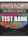 Test Bank  to accompany  Neuroscience&comma; Sixth Edition  Purves &bull; Augustine &bull; Fitzpatrick &bull; Hall &bull; LaMantia &bull; Mooney &bull; Platt &bull; White 