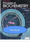 Test Bank For Lehninger Principles Of Biochemistry 8th Edition By David L&period; Nelson&semi; Michael M&period; Cox All Chapters 1-28 LATEST &comma; STUDY GUIDE
