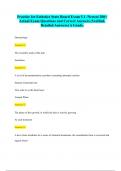 Practice for Esthetics State Board Exam V&period;1 &sol;Newest 200&plus; Actual Exam Questions and Correct Answers &lpar;Verified&comma; Detailed Answers&rpar; A Grade&period;