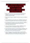 CAIB 4 OBJECTIVE ASSESSMENT Questions with Correct DETAILED Answers 2025&sol;2026&lpar;A&plus; GRADED 100&percnt; GUARANTEED PASS&rpar;