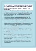 RN ATI CONCEPT BASED ASSESSMENT LEVEL 1 2025 &vert; ALL QUESTIONS AND CORRECT ANSWERS &vert; GRADED A&plus; &vert; VERIFIED ANSWERS &vert; LATEST VERSION &lpar;JUST RELEASED&rpar;