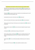 IB Sports Science Exam Questions with Correct Answers&vert; Latest Update Graded A&plus; 