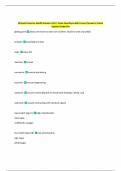 IB Sports Exercise Health Science&colon; Unit 1 Exam Questions with Correct Answers&vert; Latest  Update Graded A&plus;