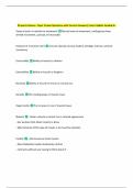 IB Sports Science- Topic 1 Exam Questions with Correct Answers&vert; Latest Update Graded A&plus; 