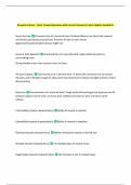 IB sports science - topic 1 Exam Questions with Correct Answers&vert; Latest Update Graded A&plus;