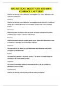 SPE 563 EXAM QUESTIONS AND 100&percnt; CORRECT ANSWERS&excl;&excl;