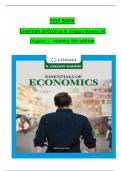 TEST BANK Essentials of Econ by N&period; Gregory Mankiw All  Chapters 1 - 24omics 9th edition