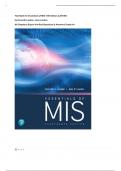 Test Bank for Essentials of MIS 14th Edition &lpar;LATEST&rpar; by Kenneth Laudon&comma; Jane Laudon&Tab; All Chapters&vert; Expert Verified Questions & Answers&vert; Grade A&plus;