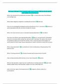 IBSS Exam 1540 Exam 1 Part 2 Questions with Correct Answers 100&percnt; Verified By Experts&vert;  Latest Update Guaranteed Success 