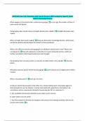 IBSS 1540 Exam 4 pt 2 Questions with Correct Answers 100&percnt; Verified By Experts&vert; Latest  Update Guaranteed Success 