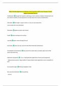 Idaho Pesticide Applicators Certification Exam Questions with Correct Answers&vert; Latest  Update Guaranteed Success