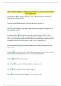 PACKAGE-&colon;&colon;Idaho Pesticide Applicator Exams with Complete Solutions