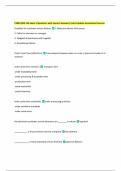 TAMU IDIS 343 Exam 1 Questions with Correct Answers&vert; Latest Update Guaranteed Success