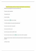 IDIS 343 Final Questions with Correct Answers&vert; Latest Update Guaranteed Success 