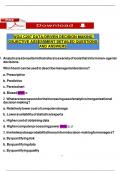 WGU C207 DATA-DRIVEN DECISION MAKING OBJECTIVE ASSESSMENT DETAILED QUESTIONS AND ANSWERS