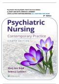 Psychiatric Nursing Eighth&comma; North American Edition by MARY ANN BOYD&comma; REBECCA LUEBBERT    &lpar;2025&rpar; &vert;&vert;LATEST EDITION&vert;&vert;VERIFIED&vert;&vert; ALL CHAPTERS TEST BANK