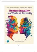 Test bank for human sexuality in a world of diversity 7th canadian edition by spencer a rathus complete guide 2025